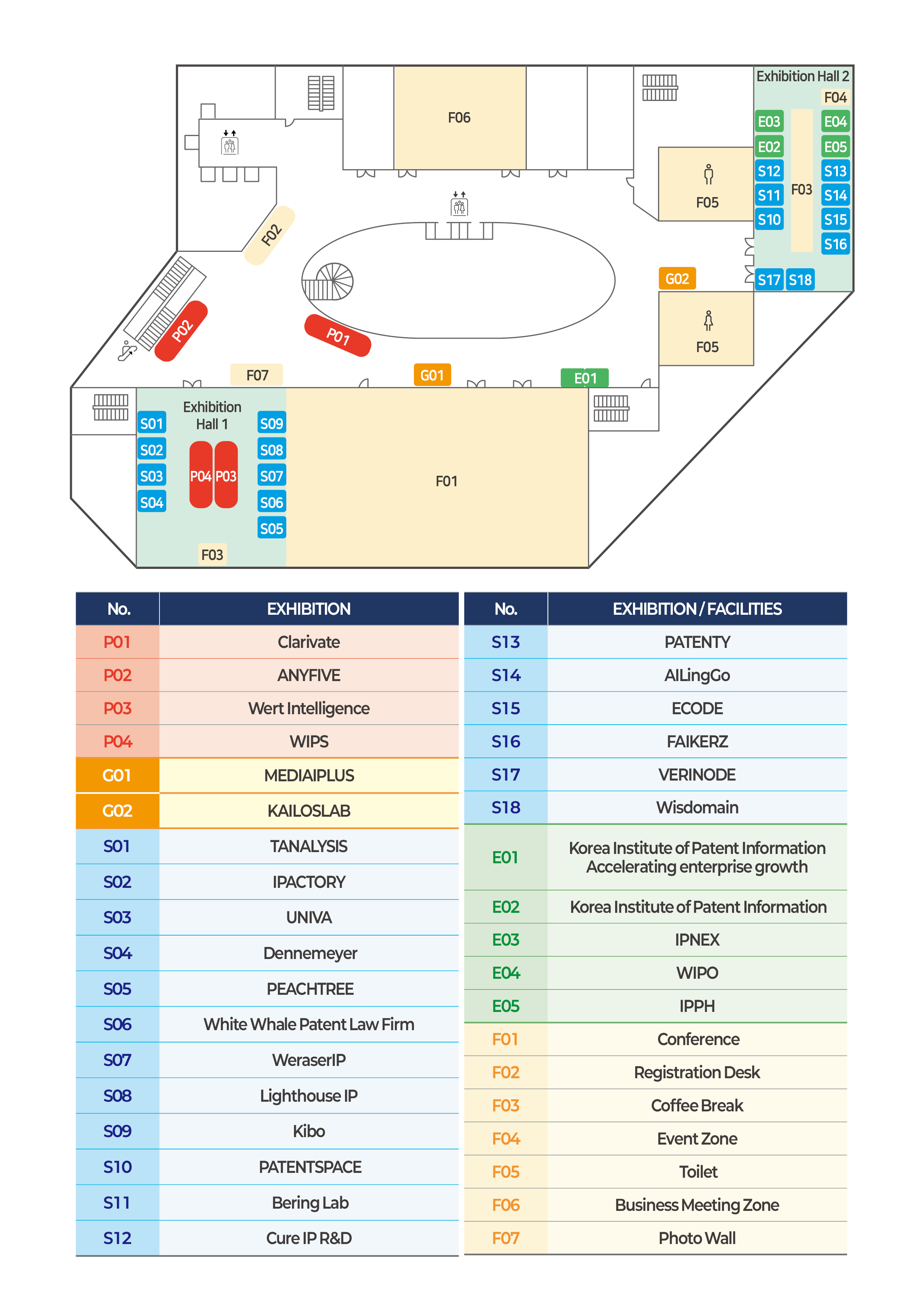 PATINEX 2026 Floor Guide